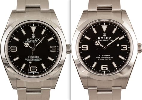 rolex explorer 214270 mk1 vs mk2|rolex explorer 39mm 214270.